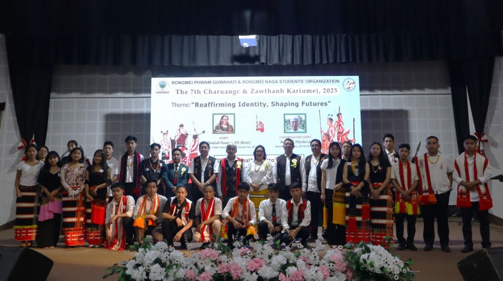 The Rongmei Community of Guwahati celebrated its 7th Charuangc Khatni Zawthanh Kariumei 2025 on October 3 in Guwahati.
